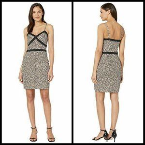 NWT bebe Leopard Safari cami dress, size 12